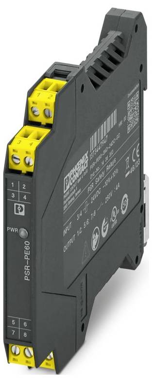 Phoenix Contact PSR-PE60-3NO-24DC-SC-SET60 Vazební relé, 24 V/DC, 1 spínací kontakt, (š x v x h) 12.5 x 99 x 114.5 mm, 1496313, 1 ks