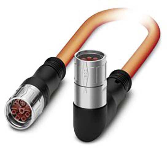 Phoenix Contact K-8E-M23F8/2,0-H00/M23FK-C5 Kabel pro senzor/aktor, 1773777, piny: 4+PE, 2 m, 2 ks