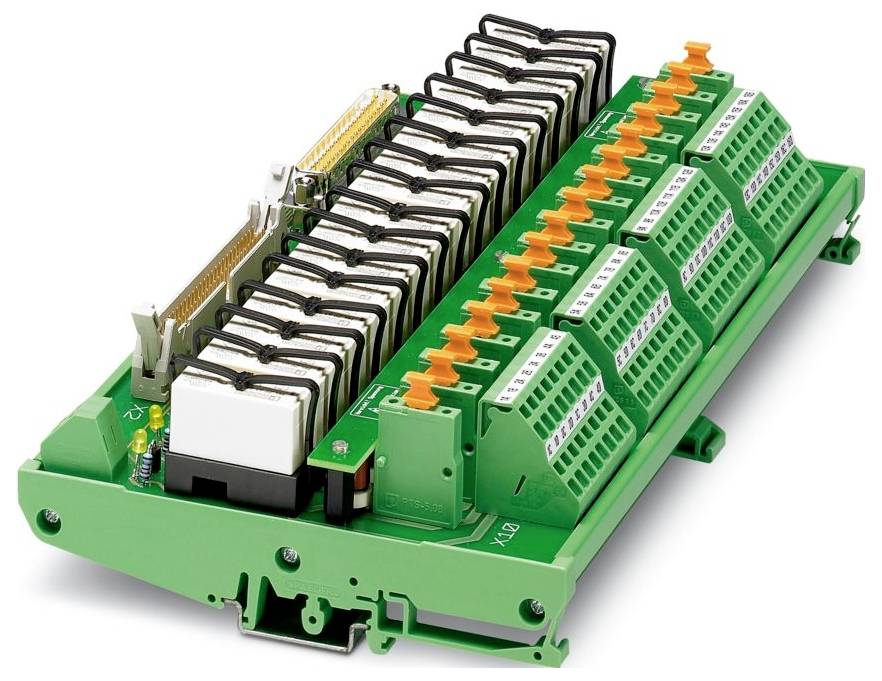 Aktivní modul Phoenix Contact 2900190 UM- D37SUB/M/HC3/16DO/MR/SI/Z Množství: 1 ks