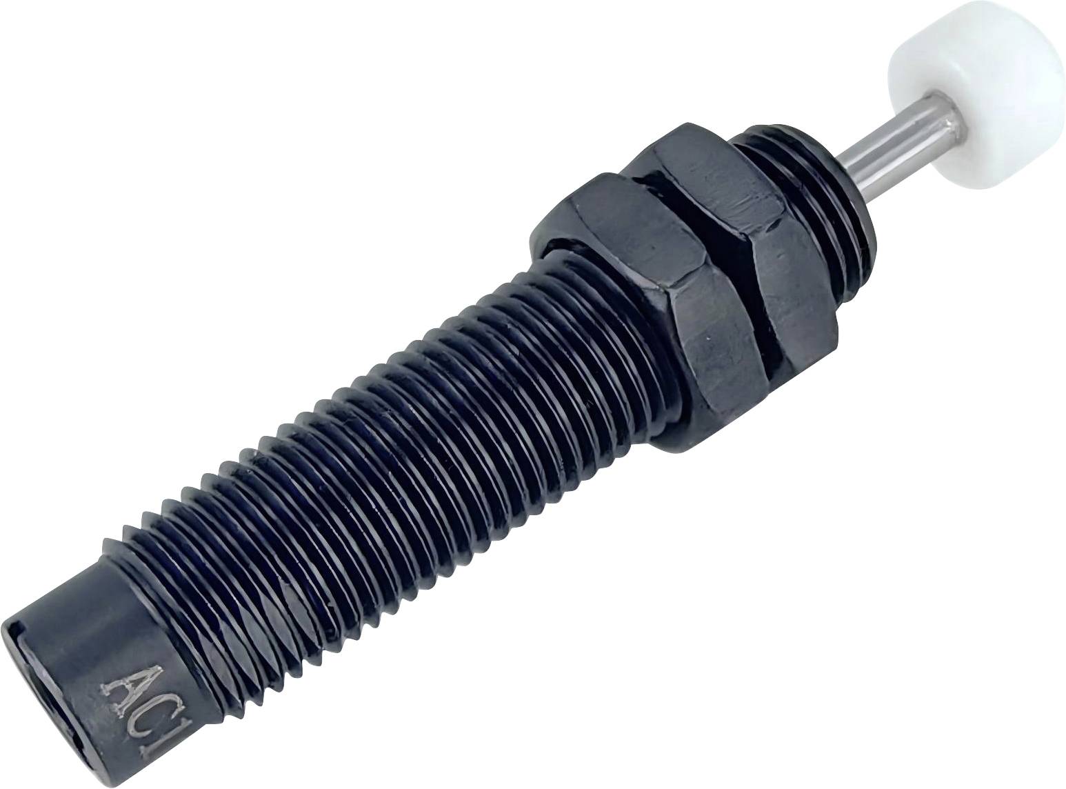 TRU COMPONENTS tlumič nárazů TC-14330868 TC-AC1008-2 Materiál pouzdra: ocel délka: 8 mm 1 ks-0
