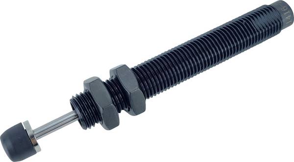 TRU COMPONENTS tlumič nárazů TC-14330880 TC-AC1416-2 Materiál pouzdra: ocel délka: 16 mm 1 ks