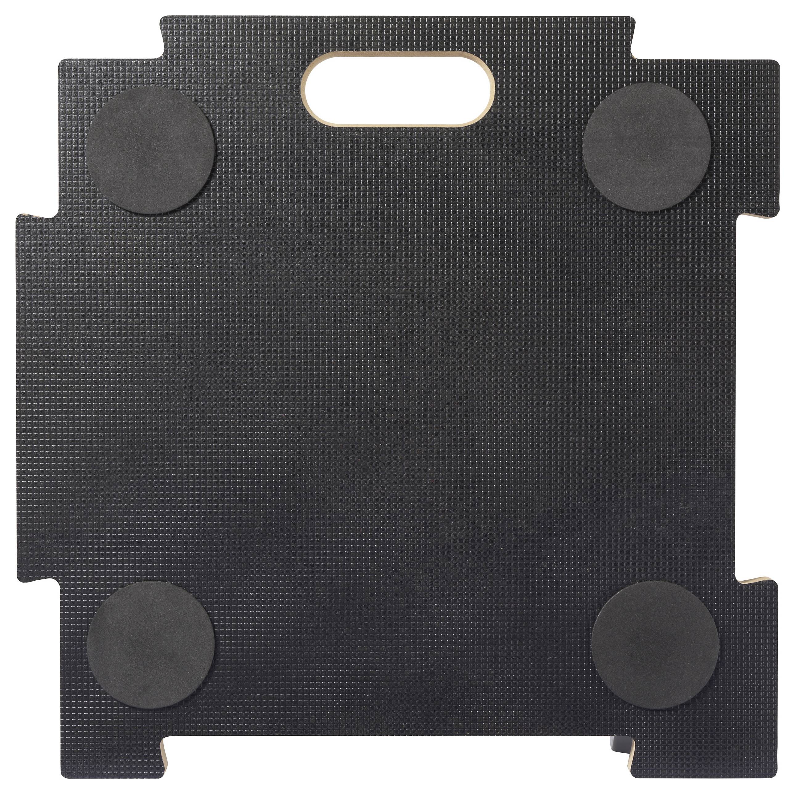 TOOLCRAFT TO-10748217 Erweiterbare plošina s kolečky , materiál MDF, max. 200 kg, 390 mm x 390 mm x 110 mm-2