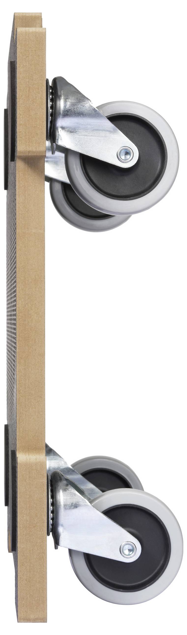 TOOLCRAFT TO-10748217 Erweiterbare plošina s kolečky , materiál MDF, max. 200 kg, 390 mm x 390 mm x 110 mm-3