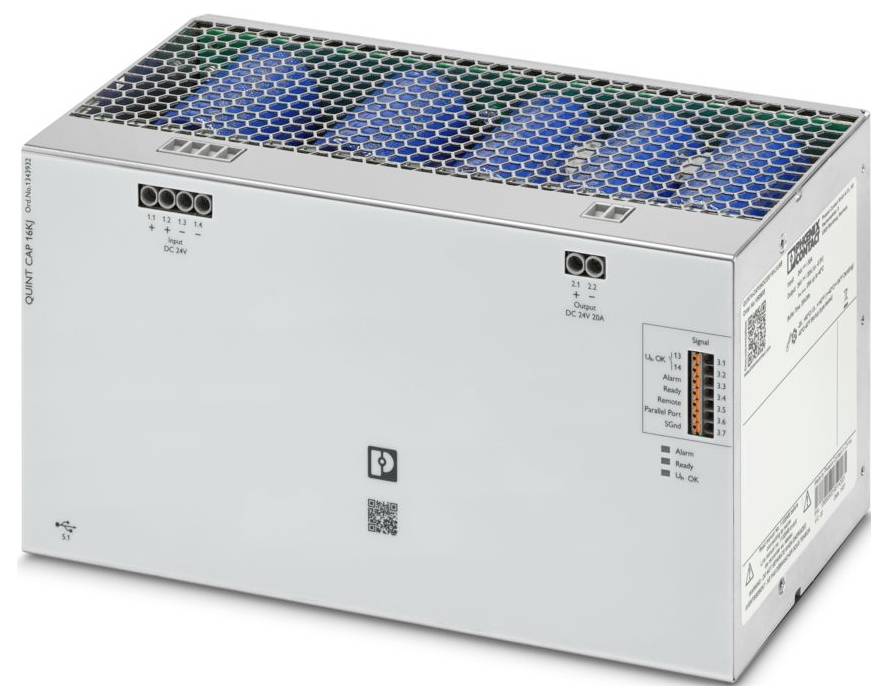 Phoenix Contact QUINT4-CAP/24DC/20/16KJ/USB/C1 1343932 UPS modul