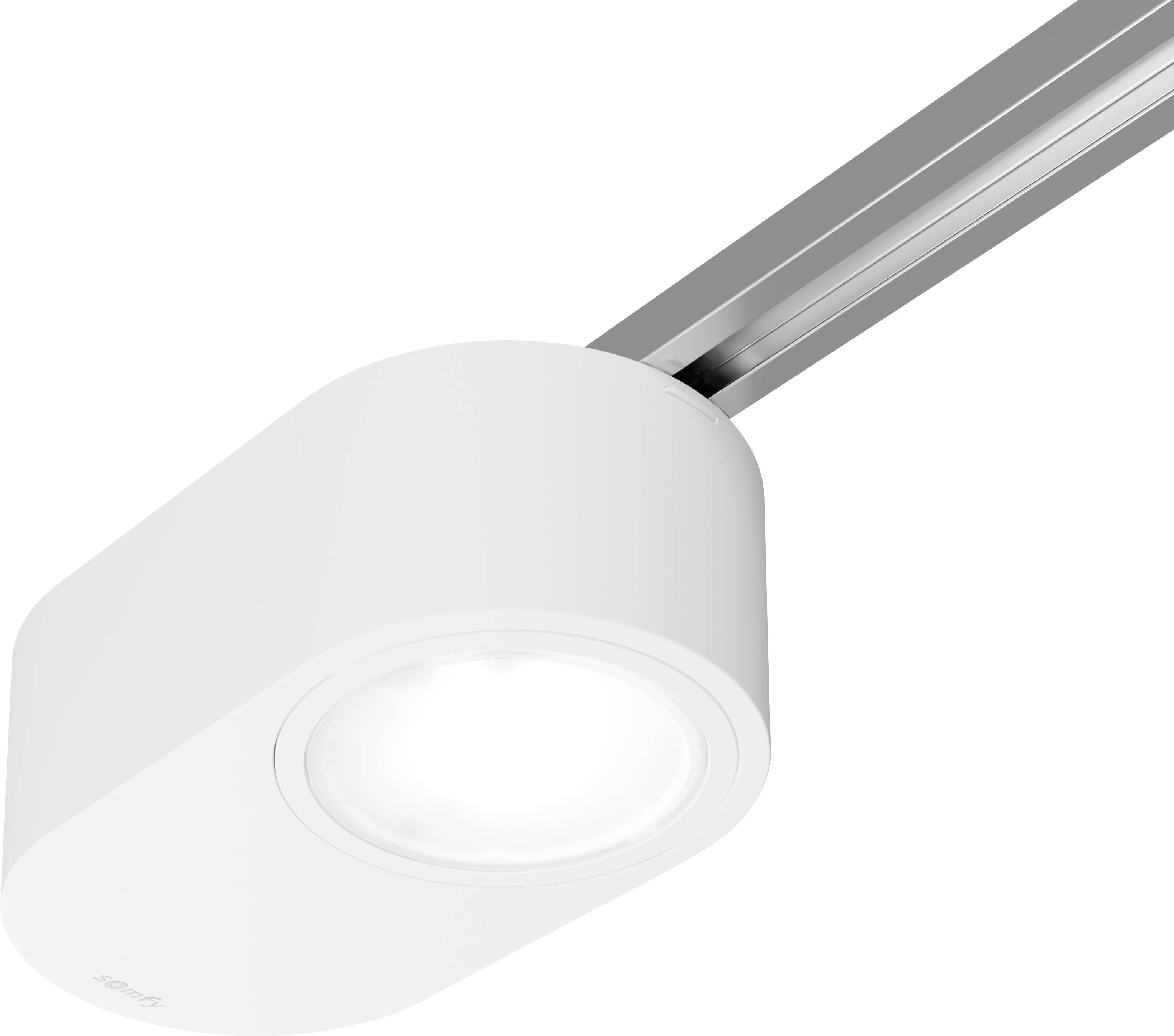 Moderní, bílé, stropní LED svítidlo s obdélníkovým designem a elegantní kovovou lištou. Ideální do současných interiérů.