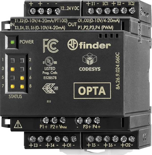 Finder 8A.26.9.024.060C Analog Erweiterungsmodul I/O modul