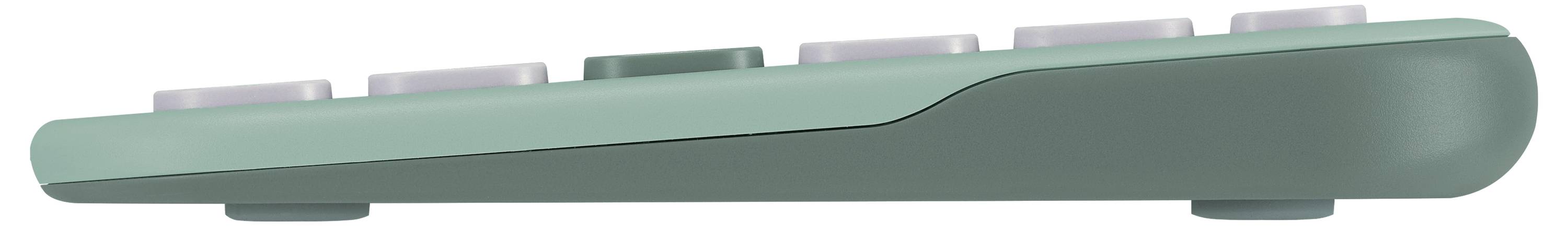Asus ASUS KW100 KEYBOARD/GN/GE/81 bezdrátový klávesnice německá, QWERTZ, Macintosh zelená, světle zelená Snadné přepínán-2