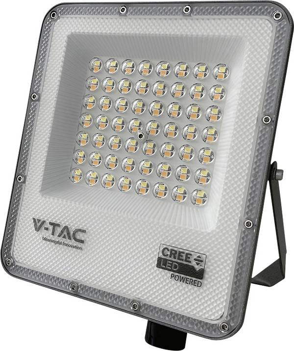 V-TAC VT-44058CCT 240736 venkovní LED reflektor Energetická třída (EEK2021): F (A - G) 50 W Barvy světla (LED svítidlo): teplá až studená bílá