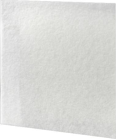 Prostý bílý list papíru s jemně strukturovaným povrchem.