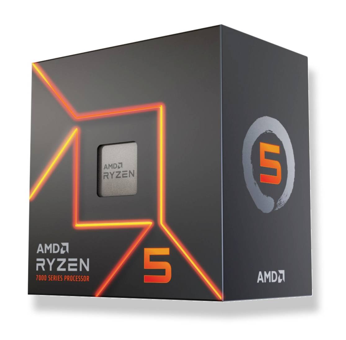 AMD Ryzen 5 7400 6 x 3.3 GHz Hexa Core Procesor (CPU) v boxu Socket (PC): AMD AM5 65 W-0
