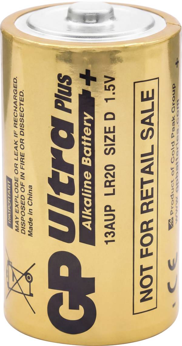 GP GPIND13AUPB baterie velké mono D alkalicko-manganová  1.5 V 120 ks