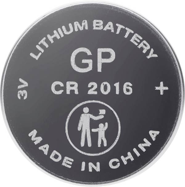 GP knoflíkový článek CR 2016 3 V 25 ks 80 mAh lithiová GPCR2016B
