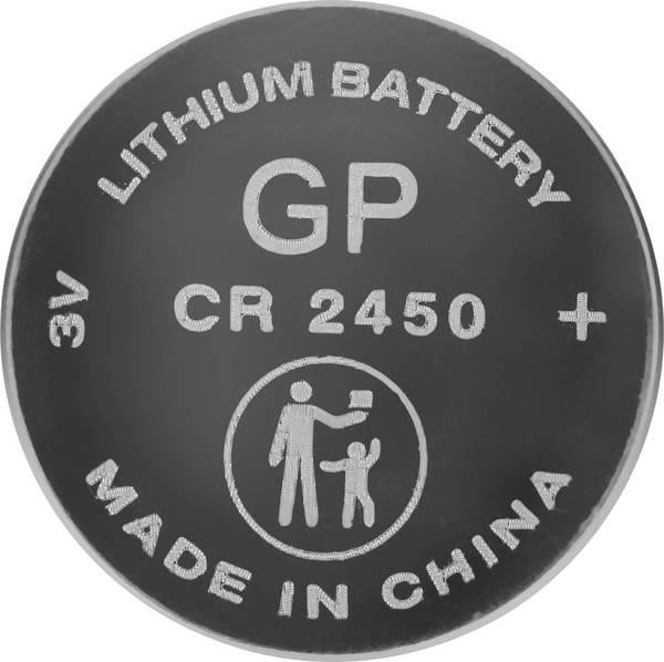 GP knoflíkový článek CR 2450 3 V 25 ks 600 mAh lithiová GPCR2450B