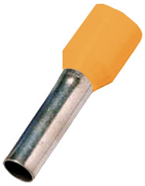Intercable 181499 dutinka 4 mm² částečná izolace oranžová 1 ks Piece