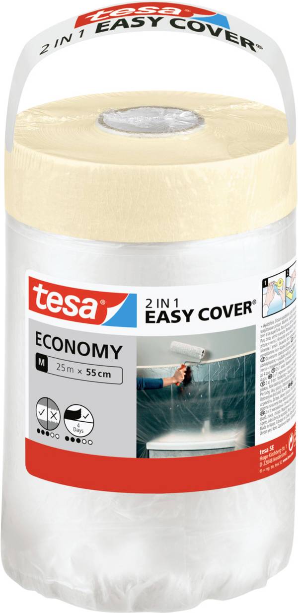 tesa  58882-00000-04 krycí fólie tesa Easy Cover®  (d x š) 25 m x 55 cm 1 ks