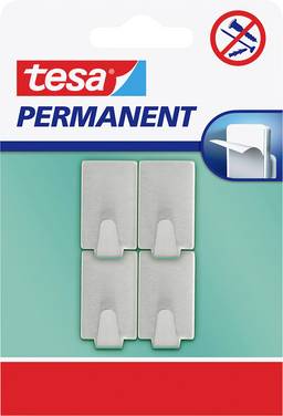 tesa  TESA® Klimant háčkový pravoúhlý s kov   Množství: 1 ks