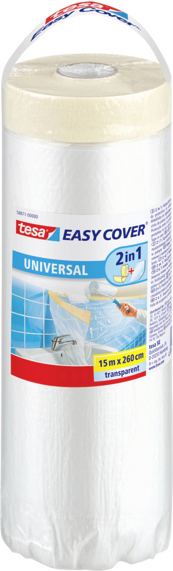 tesa  58871-00000-03 krycí fólie tesa Easy Cover®  (d x š) 15 m x 260 cm 1 ks