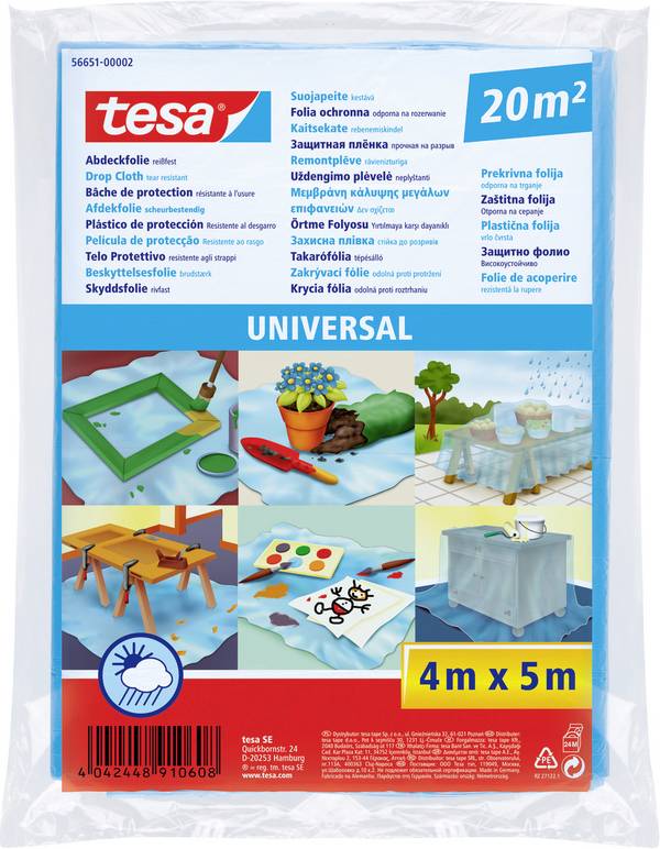 tesa  56651-00002-02 krycí fólie tesa®  (d x š) 4 m x 5000 mm 1 ks