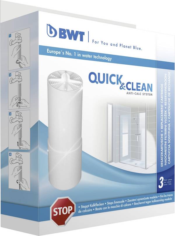 BWT Quick & Clean 3 Kart 812915 filtrační vložka  bílá