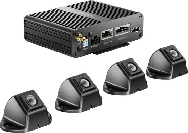 Dometic Dometic CAM360AHDHD couvací videosystém s kabelem 4 kamerové vstupy  černá