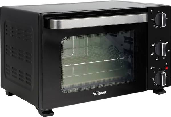 Tristar OV-3652 mini trouba  funkce časovače, indikátor, recirkulační funkce 20 l