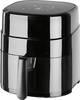 GourmetMaxx 16538 horkovzdušná fritéza 4.5 l 1 400 W nepřilnavý povlak, bez BPA, Cool touch pouzdro, Digitální časovač, funkce grilování, horkovzdušný, multifunkční, recirkulační funkce, ochrana proti přehřátí, s displejem černá