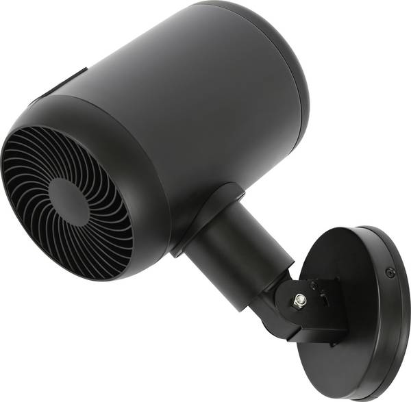 Lucci AIR Jet DC WV nástěnný ventilátor  32 W (Ø) 37 mm černá s časovačem