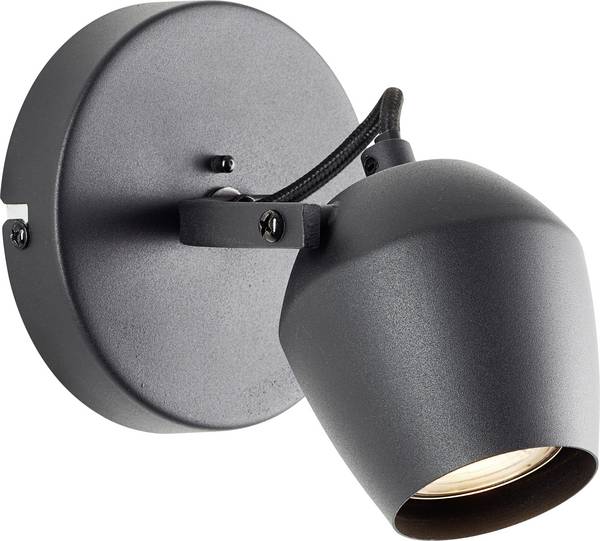 Brilliant Wandspot 12cm G06710/86 nástěnné světlo GU10    černá