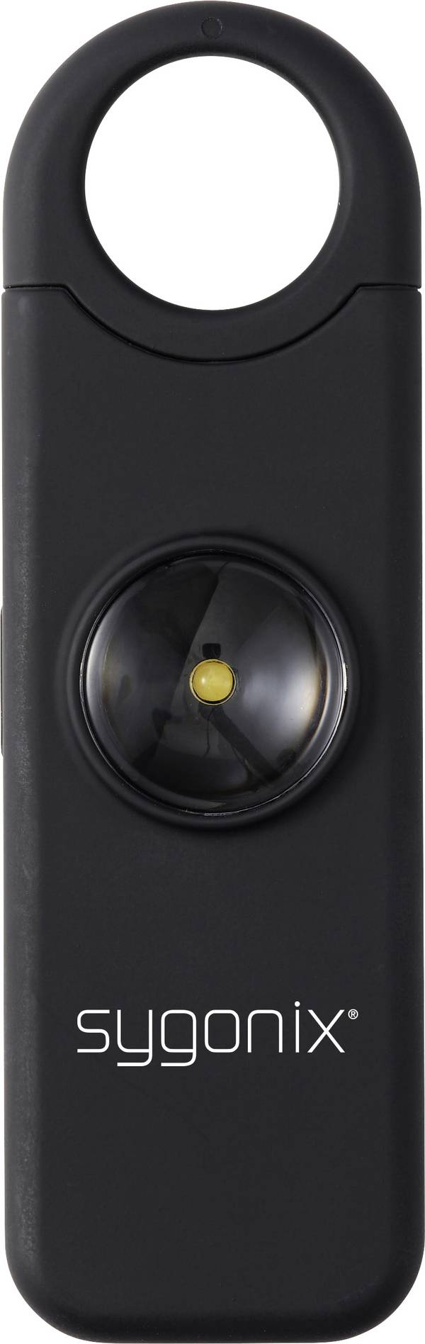Sygonix kapesní alarm   černá  s LED 130 dB SY-7187884