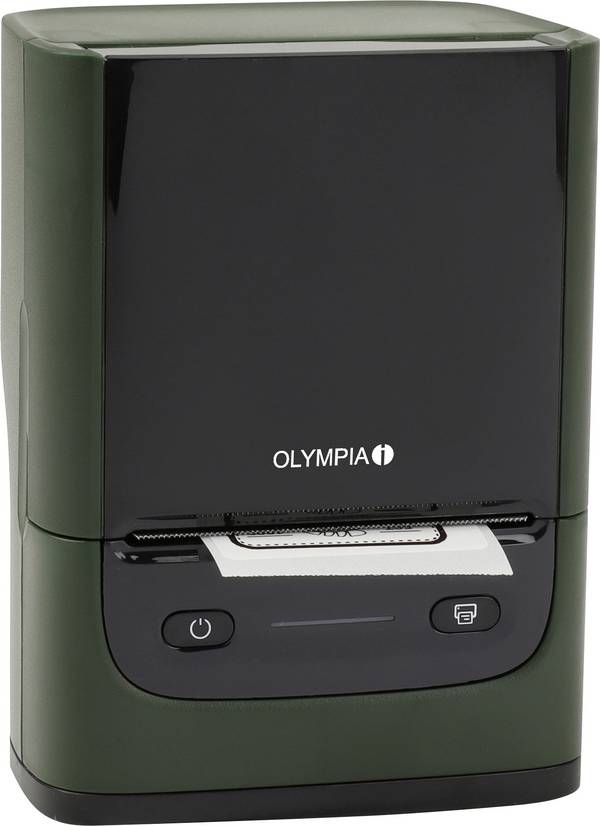 Olympia 6303 tiskárna štítků  termotransferová 203 x 203 dpi Šířka etikety (max.): 54 mm