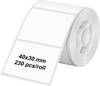 Olympia etikety (role) 40 x 30 mm papír thermodirekt bílá 1 ks 6320 univerzální etikety