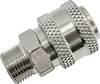 TRU COMPONENTS TC-TE7-2SM Rychlospojka 10 bar (max) Vnější závit G1/4"