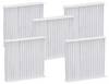 TRU COMPONENTS TC-NTL-SFB150F5M-5PC filtr (d x š x v) 116 x 116 x 11 mm, 5 ks