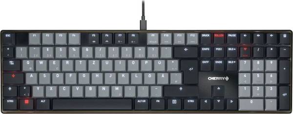 CHERRY CHERRY TAS KEY KC 500 Corded, Mechanical  klávesnice německá, QWERTZ černá