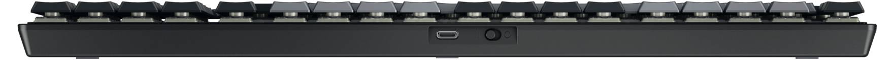 CHERRY KW 550 MX LP Bluetooth® klávesnice německá, QWERTZ černá s podsvícením-2