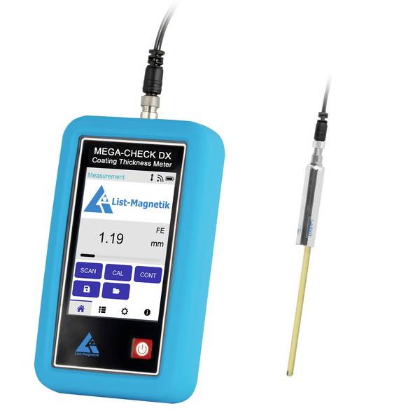 PCE Instruments LM-MCDX-6FT měřič tloušťky laku, 2 - 1000 µm
