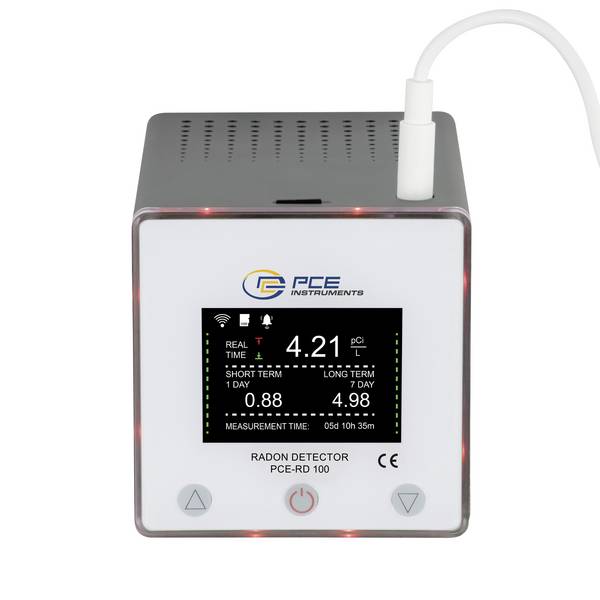 PCE Instruments PCE-RD 100 radonový měřič , s funkcí datového záznamníku, bez certifikátu