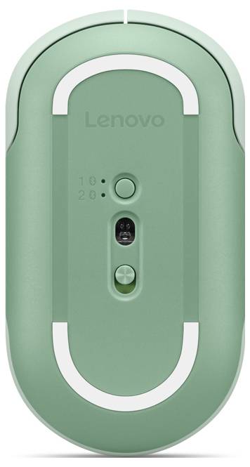 Lenovo LENOVO 350 Bluetooth Silent Mouse (P) optická myš, přenos bezdrátový, 6 tlačítko, 2400 dpi, zelená-4