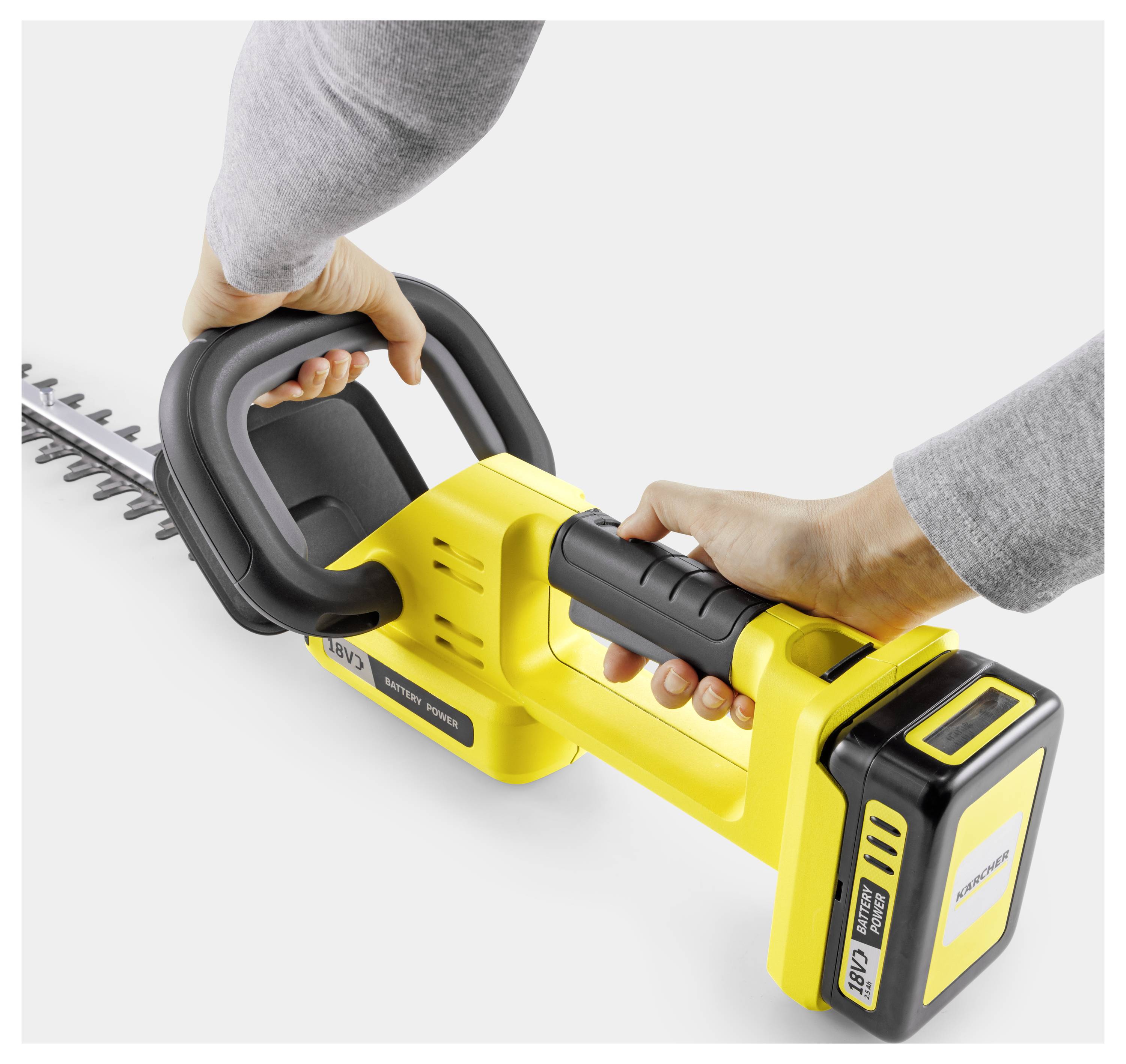 Kärcher Home & Garden HGE 3-18 akumulátor Aku nůžky na živý plot bez akumulátoru, bez nabíječky 18 V 500 mm-1