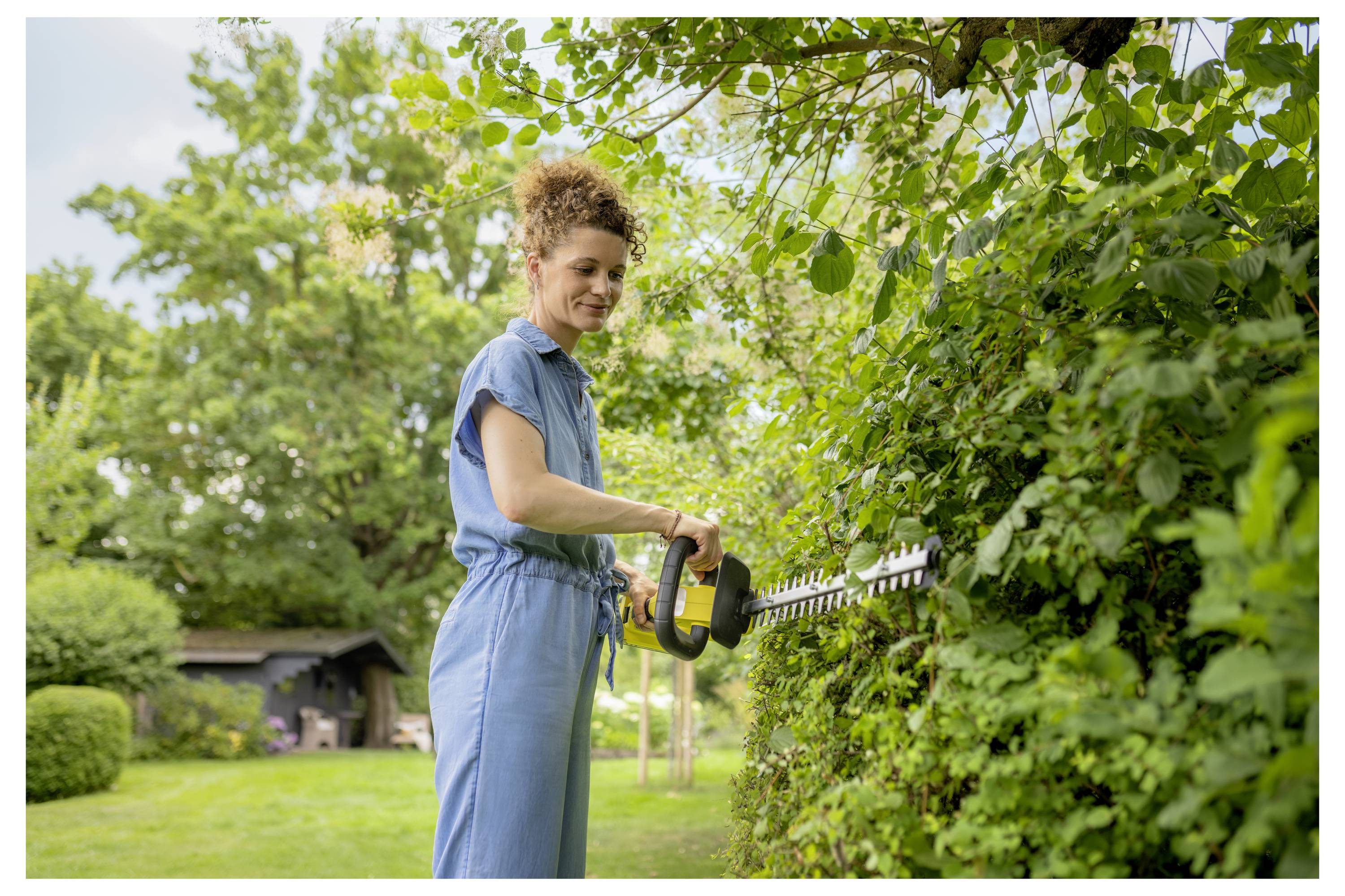 Kärcher Home & Garden HGE 3-18 akumulátor Aku nůžky na živý plot bez akumulátoru, bez nabíječky 18 V 500 mm-8