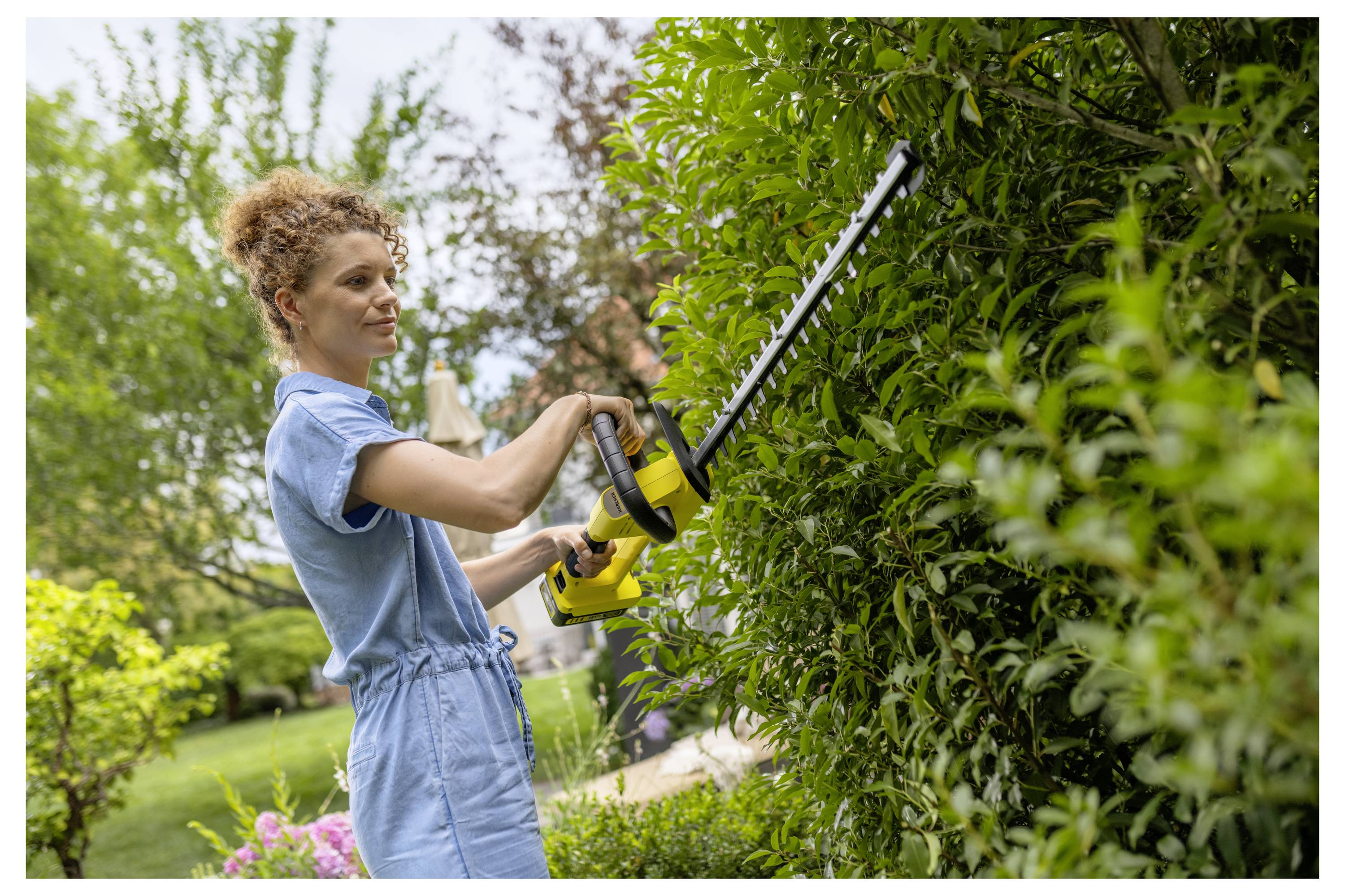 Kärcher Home & Garden HGE 3-18 Battery Set akumulátor Aku nůžky na živý plot + akumulátor, vč. nabíječky 18 V Li-Ion 500-7