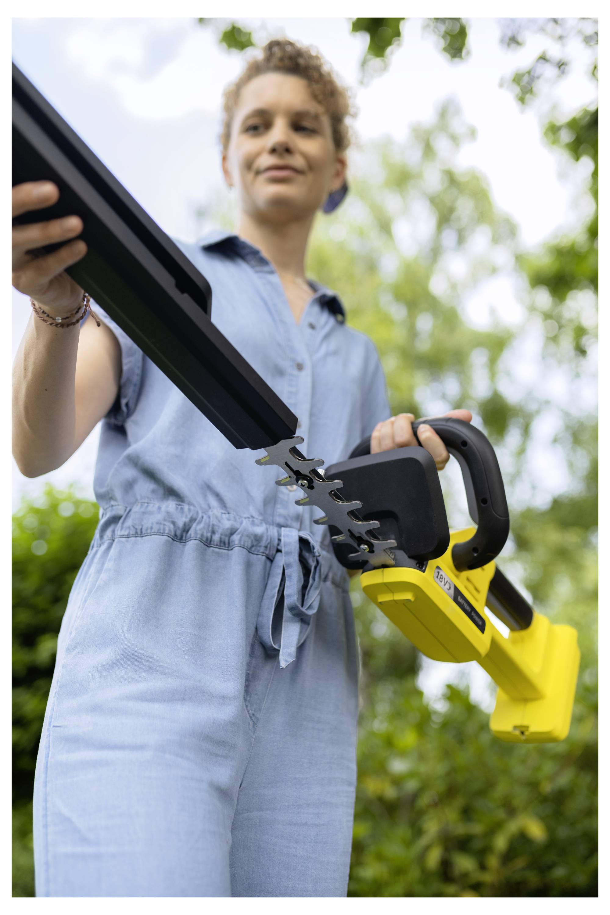 Kärcher Home & Garden HGE 3-18 Battery Set akumulátor Aku nůžky na živý plot + akumulátor, vč. nabíječky 18 V Li-Ion 500-8