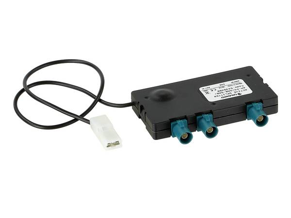 ACV adaptér pro autoanténu, DAB/UKW splitter  Zástrčka SMBA-(FAKRA) Z    15-7561004