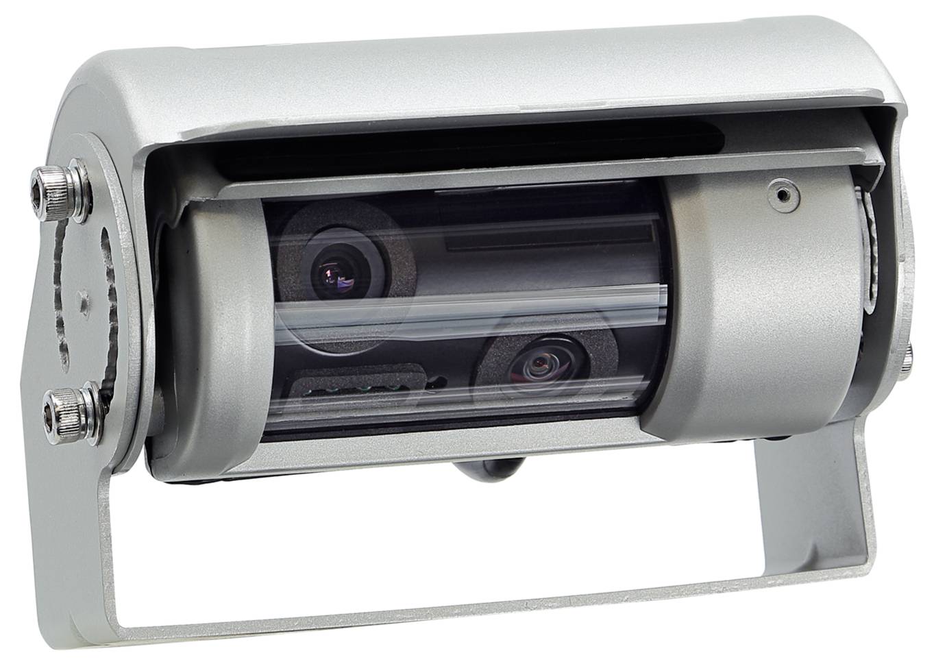 ACV 771000-6015 couvací videosystém dvojitá čočka montáž na karoserii bílá-3