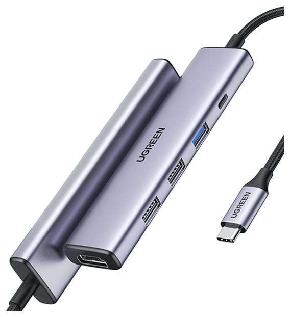 UGREEN USB-C® dokovací stanice CM478 vč. funkce nabíjení, napájení USB-C®-0