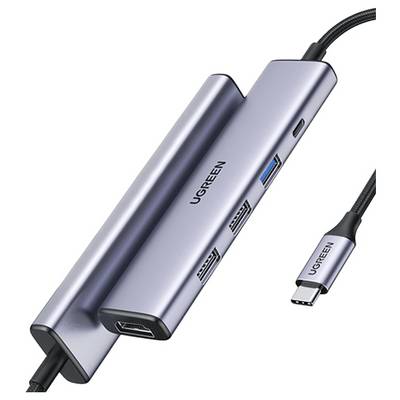 UGREEN USB-C® dokovací stanice CM478 vč. funkce nabíjení, napájení USB-C®-0