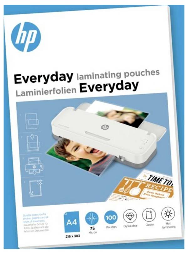 HP laminovací folie A4 75 micron lesklý  100 ks