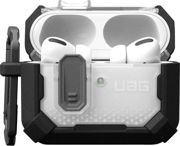 Urban Armor Gear Plasma Ochranné nabíjecí pouzdro  Vhodné pro (sluchátka):sluchátka in-ear  černá, transparentní