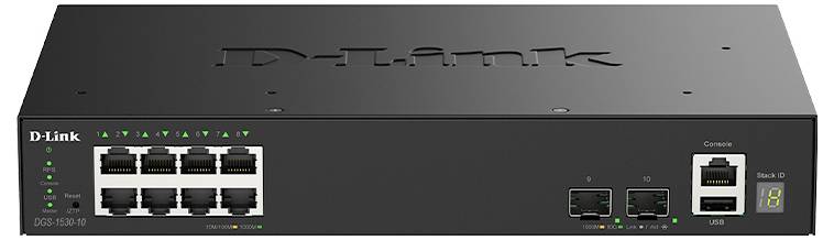 D-Link DGS-1530-10/E DGS-1530-10/E síťový switch 56 GBit/s-1