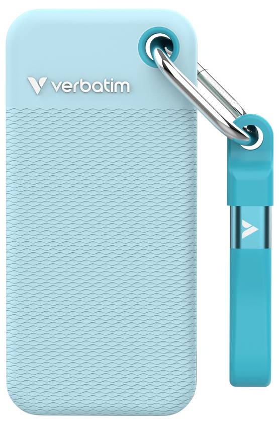 Verbatim Pocket 2 TB, externí SSD disk, modrá-1